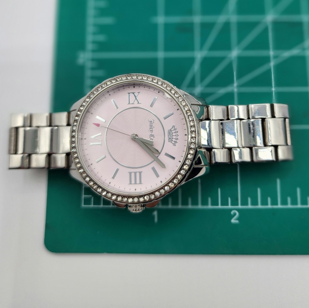 Juicy Couture Silver and Pink Watch - Picture 11 of 13